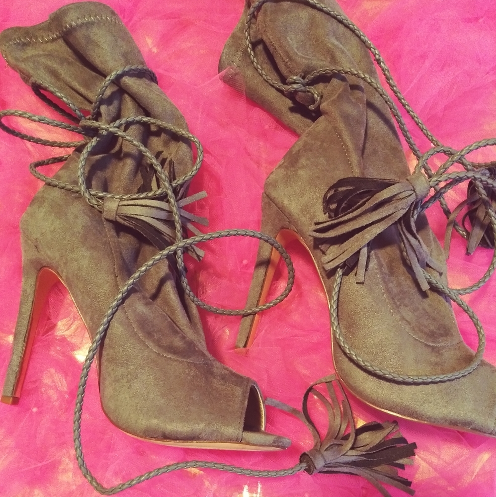 Bootie heels